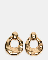 DOOR KNOCKER EARRINGS GOLD