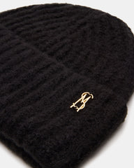 LOGO BEANIE BLACK