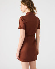 JOLIANA DRESS DARK FIG