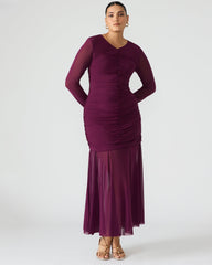 KIARA DRESS BEET