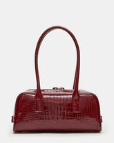 ANISE BAG RED CROCODILE