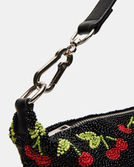 EMERSYN BEADED BAG BLACK MULTI
