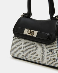 MADLYN BAG BLACK/WHITE