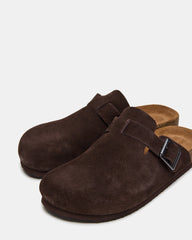 WILDERR CHOCOLATE BROWN SUEDE