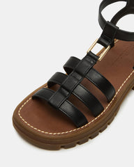 JARELLI BLACK LEATHER