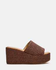 JETTY BROWN RAFFIA