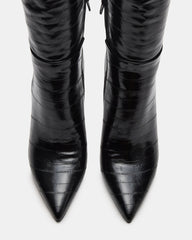 NITRO BLACK EEL WIDE CALF