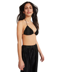 PLISSE PANT SET BLACK - SM REBOOTED