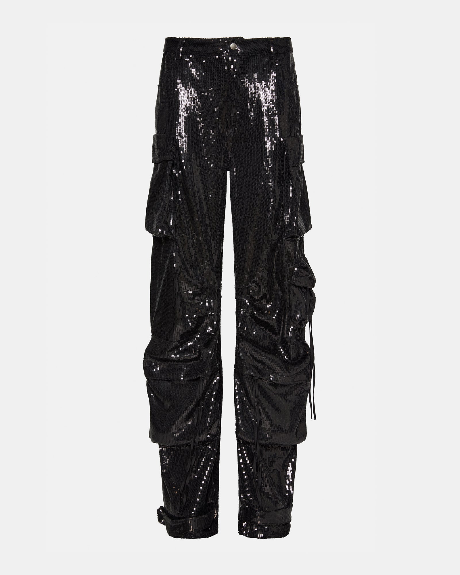 DUO SEQUIN PANT BLACK - SM REBOOTED