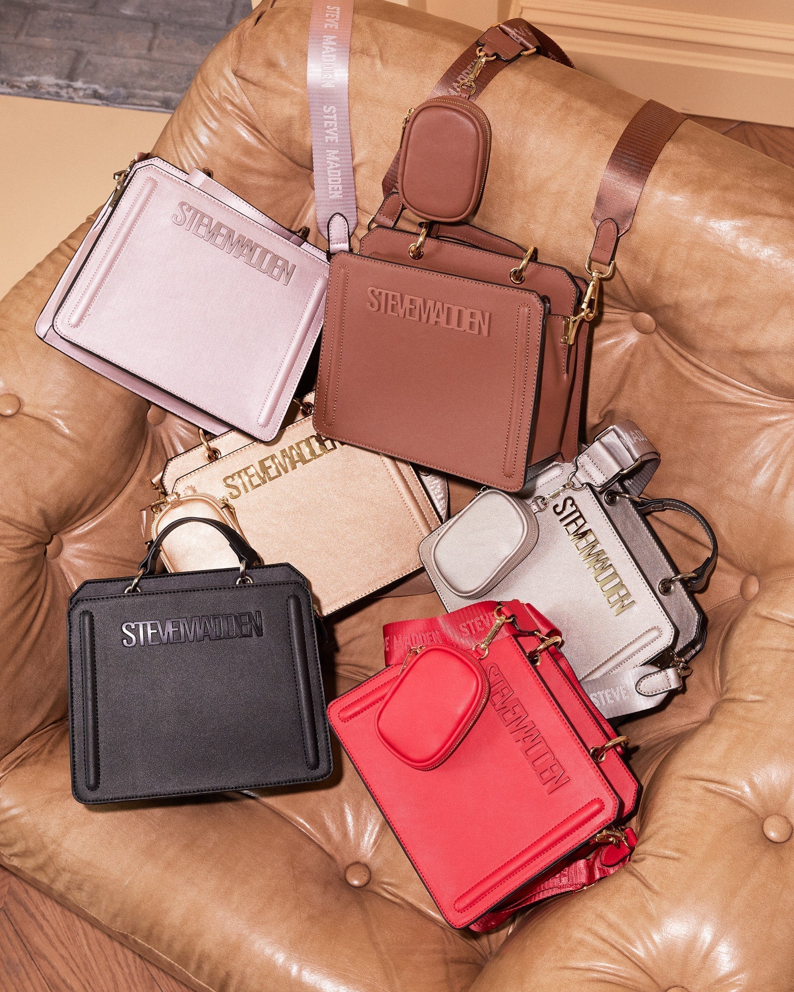 EVELYN BAG PINK METALLIC - SM REBOOTED