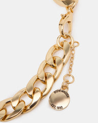 LINK CHAIN ANKLET GOLD