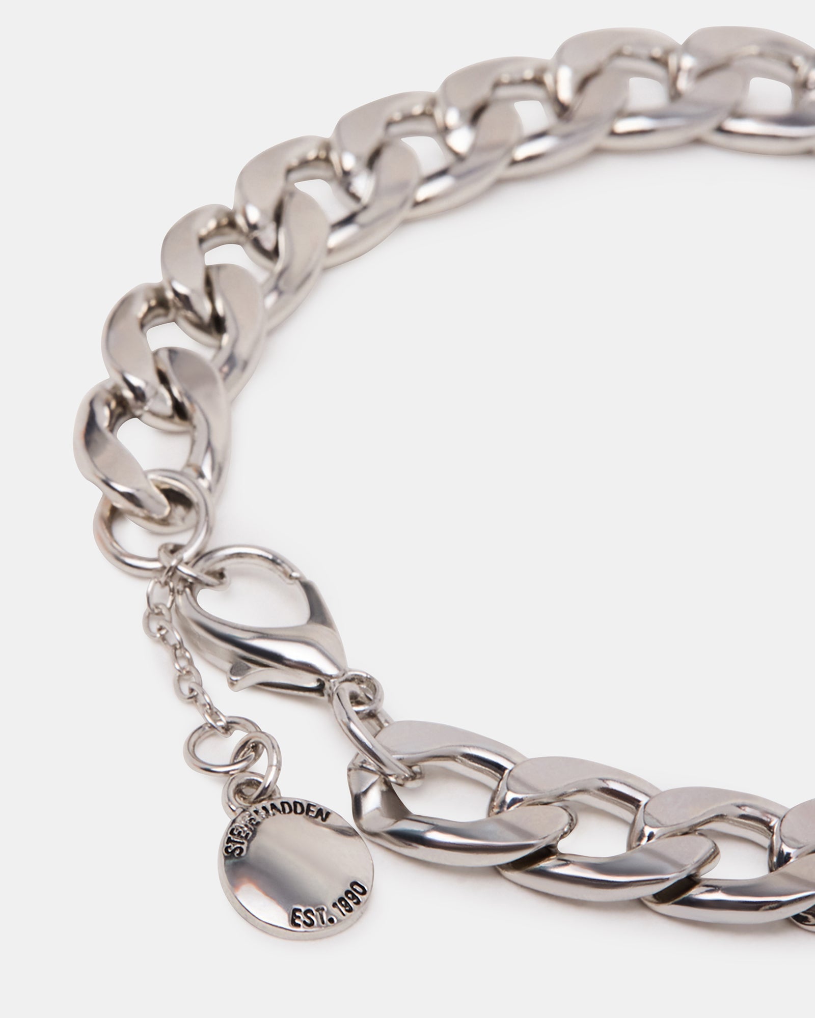LINK CHAIN ANKLET SILVER
