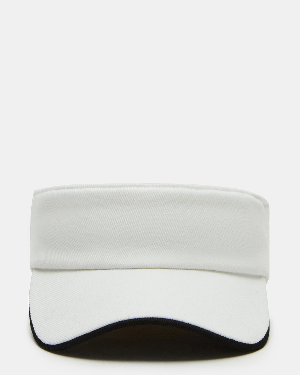 EMBROIDERED VISOR WHITE