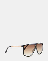 STEFFAN SUNGLASSES BLACK/WHITE