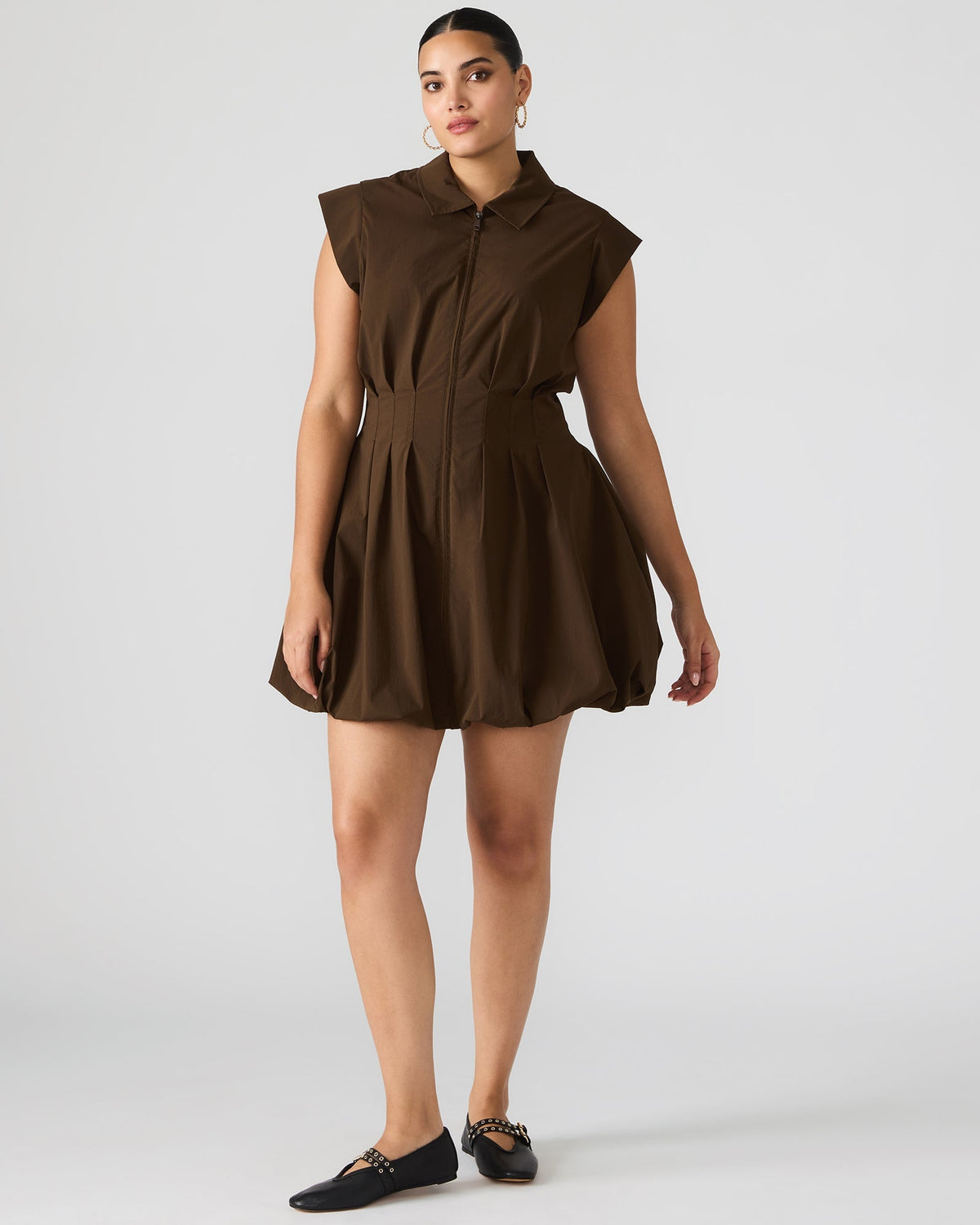 DYANNE DRESS DARK ESPRESSO