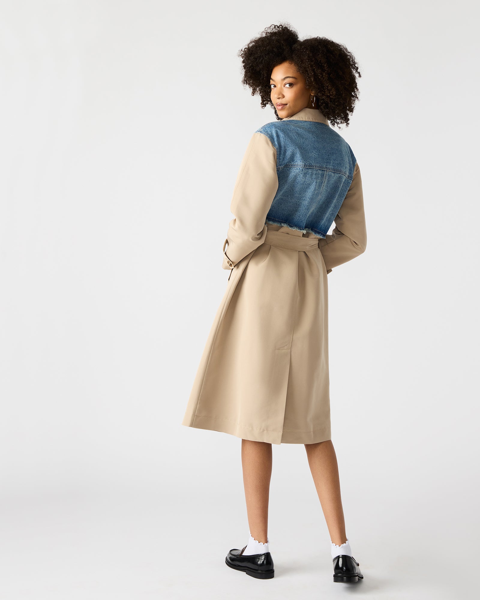 SORAYA COAT DENIM MULTI