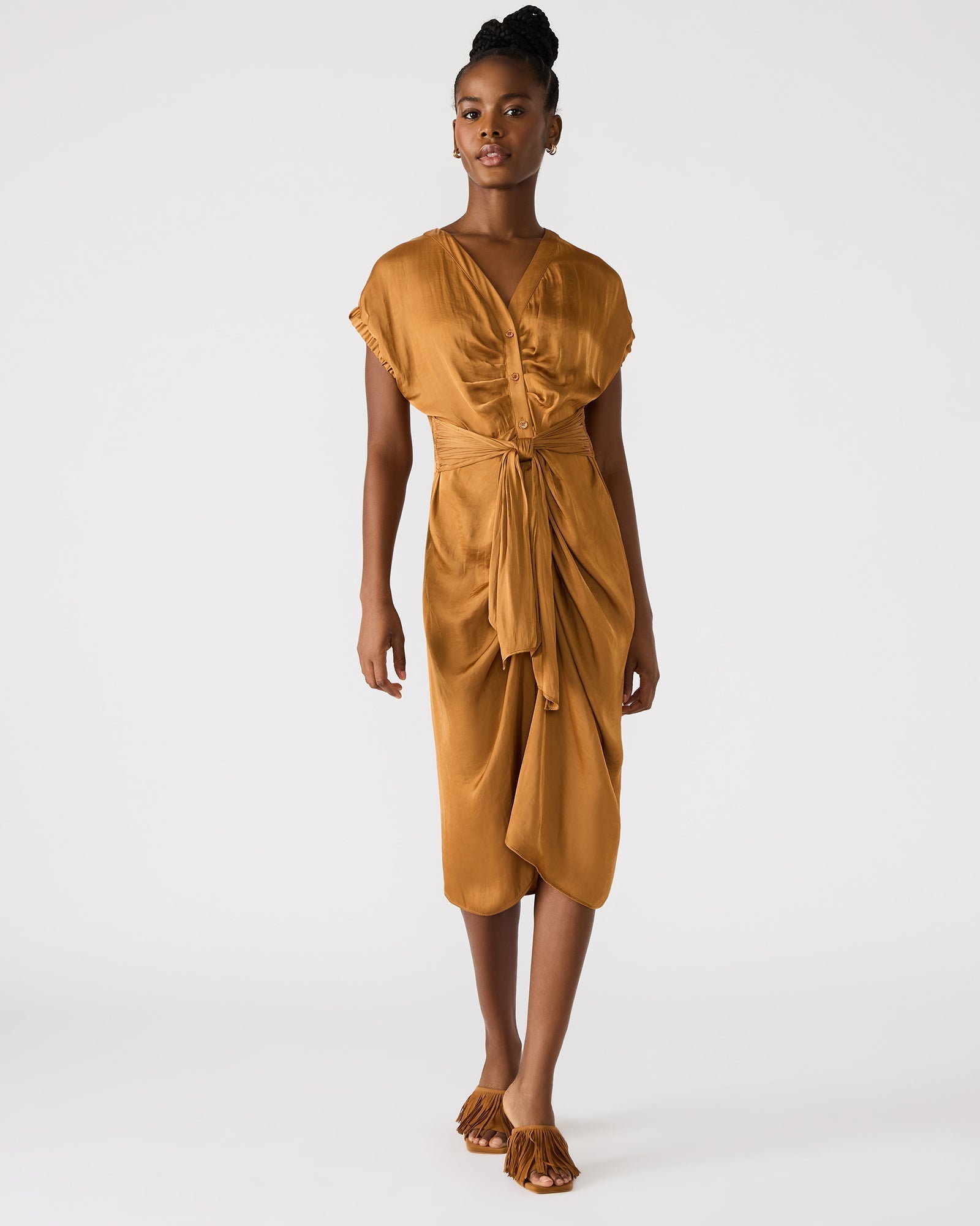 BRUNO DRESS CARAMEL