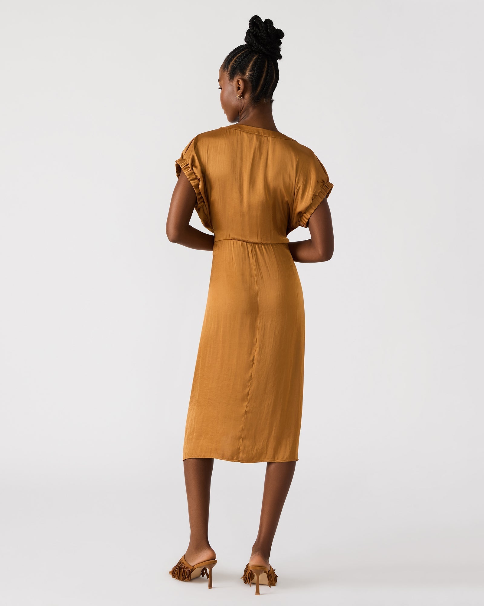 BRUNO DRESS CARAMEL