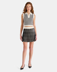 AMERY SKIRT BLACK/WHITE