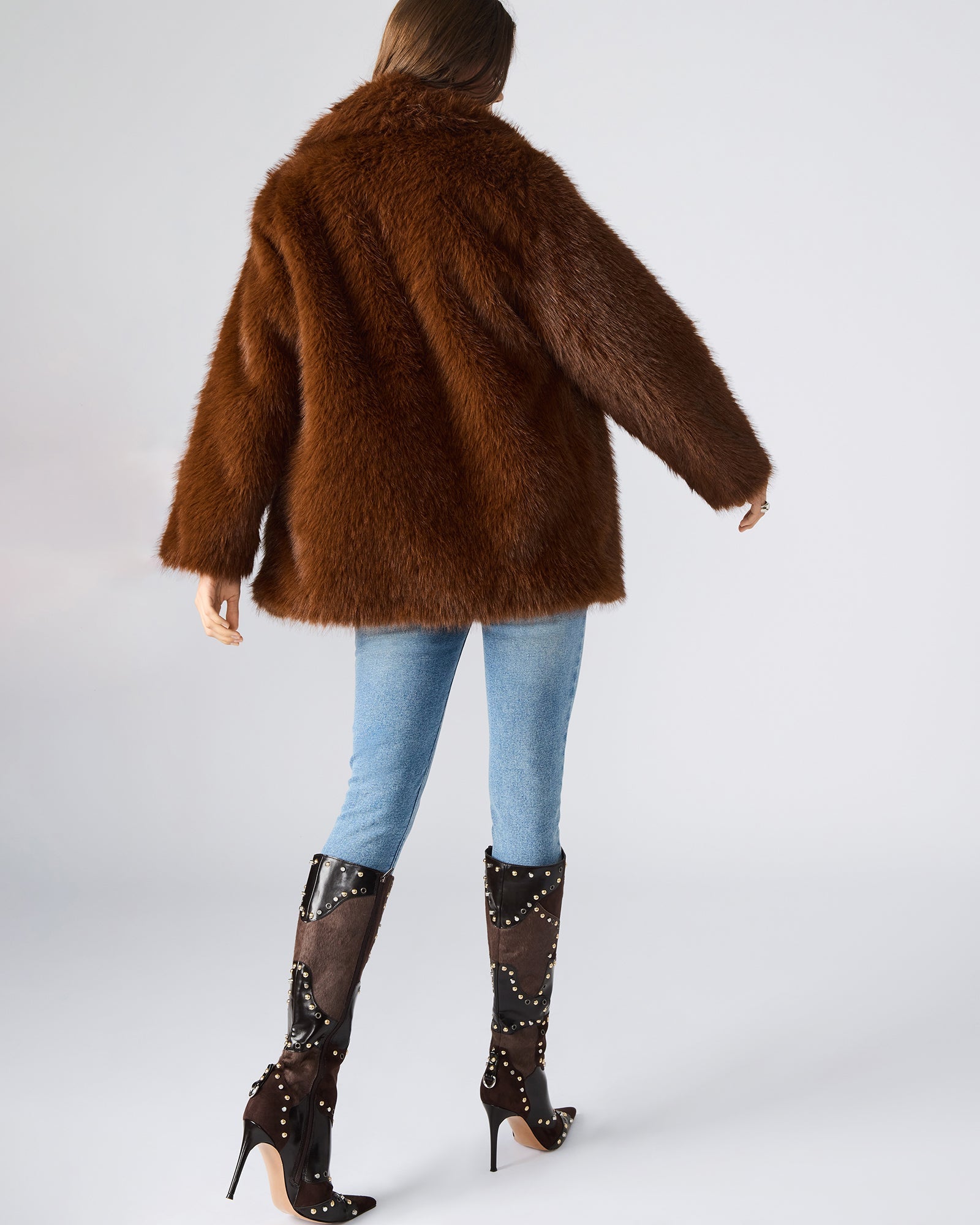 KINDRA COAT BROWN