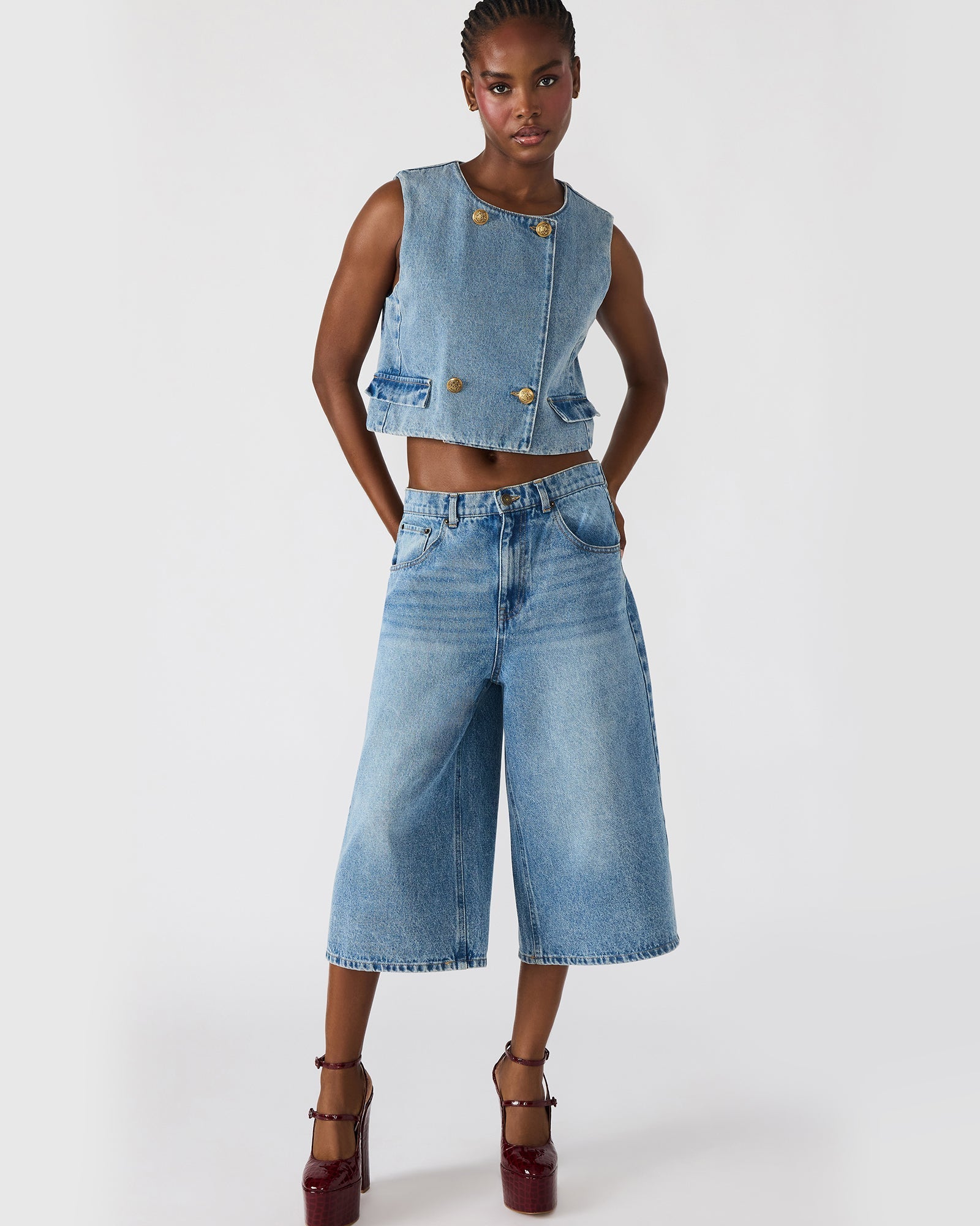 BREA VEST FOREVER BLUE