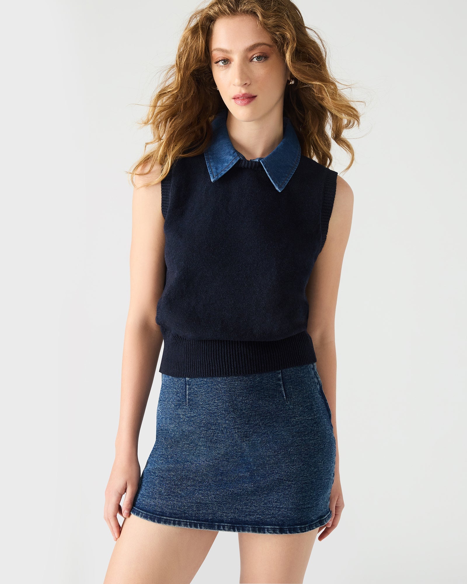 JEANE SWEATER VEST MULTI