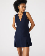 HENLEY DRESS MIDNIGHT