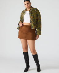 CINDI SKORT CHICORY COFFEE