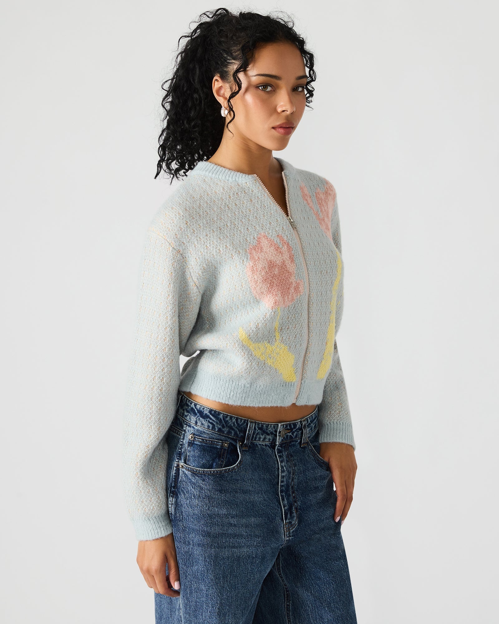 JENA SWEATER JACKET MULTI