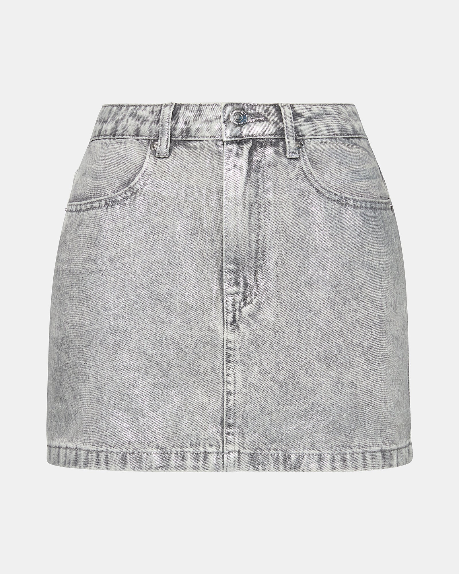 BECK SKIRT SILVER