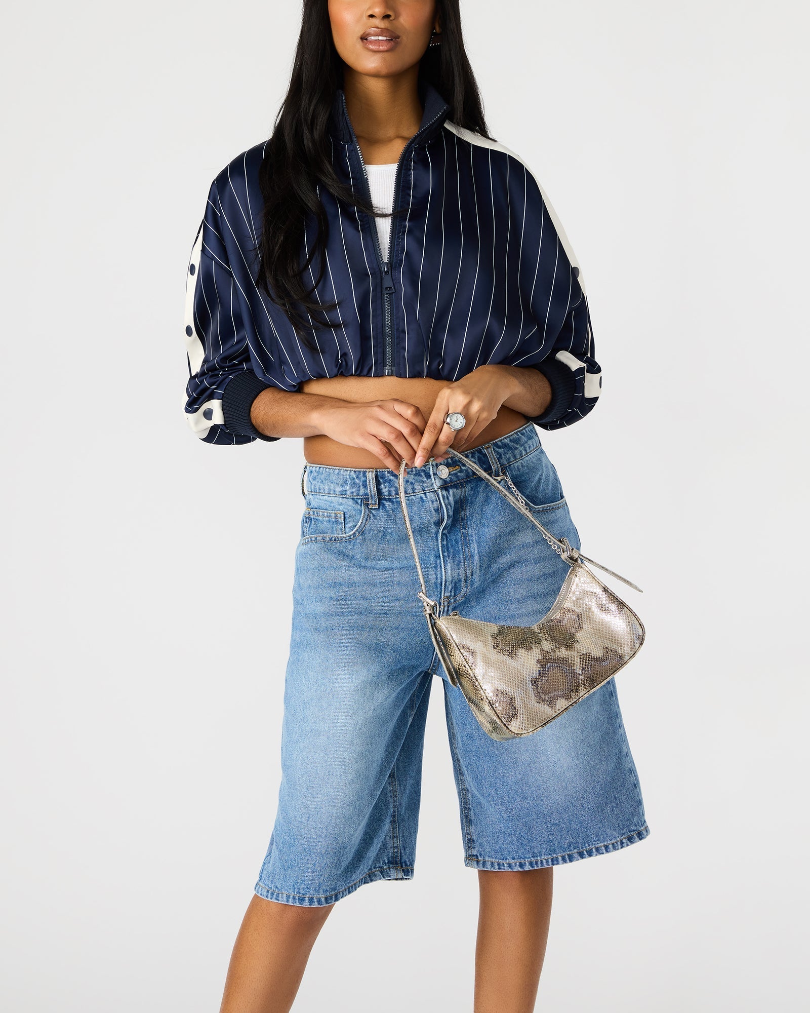 SMITH BAG SILVER SNAKE