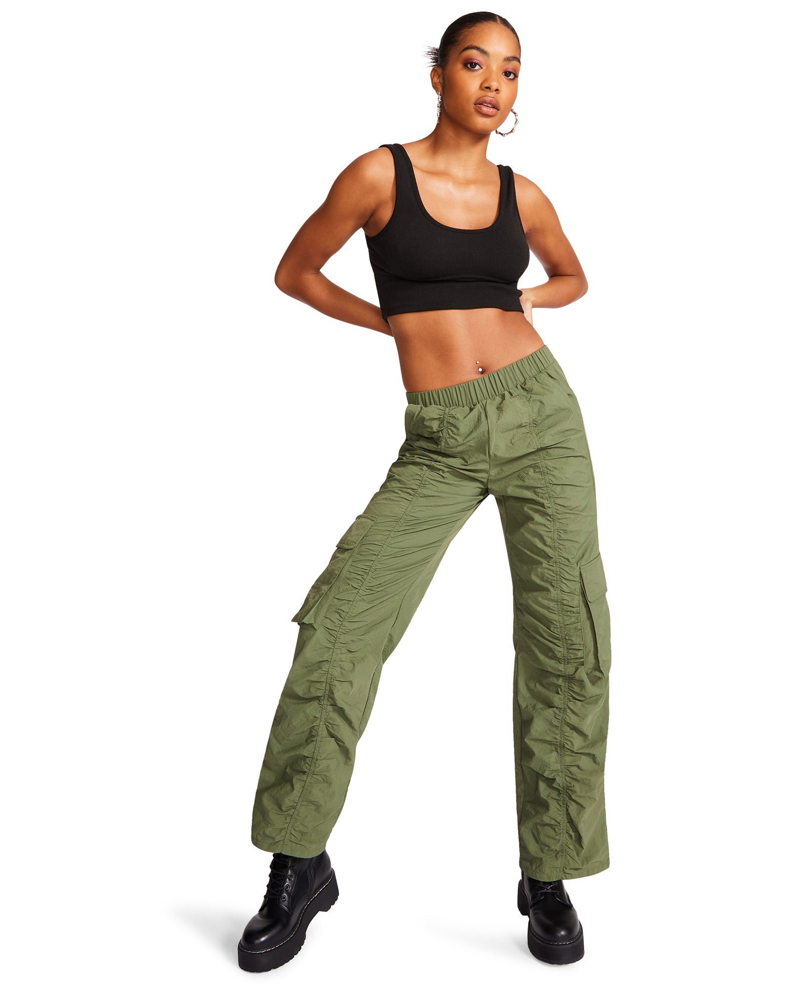 KENZIE PANT OLIVE - SM REBOOTED