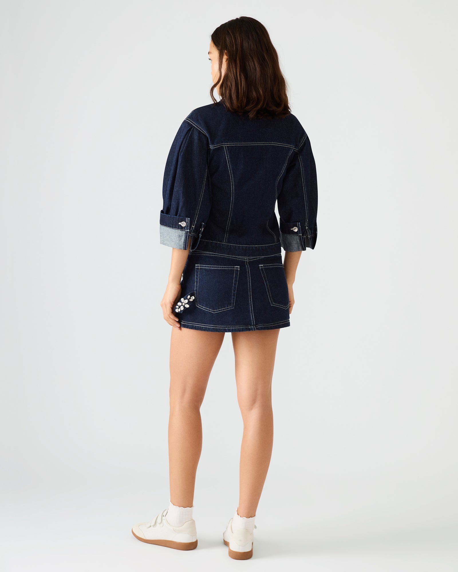 BRIELLIA SKIRT BIJOU BLUE