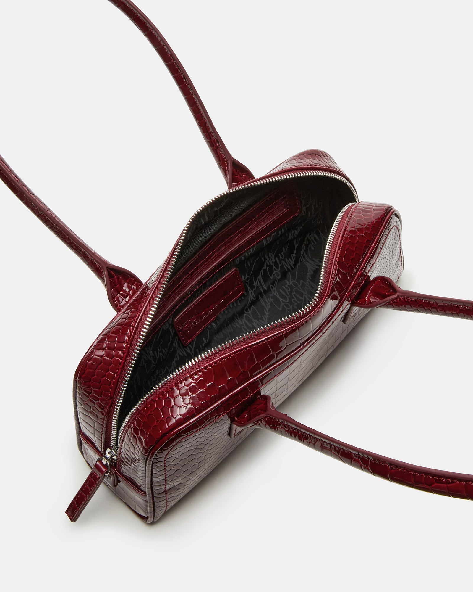 ANISE BAG RED CROCODILE