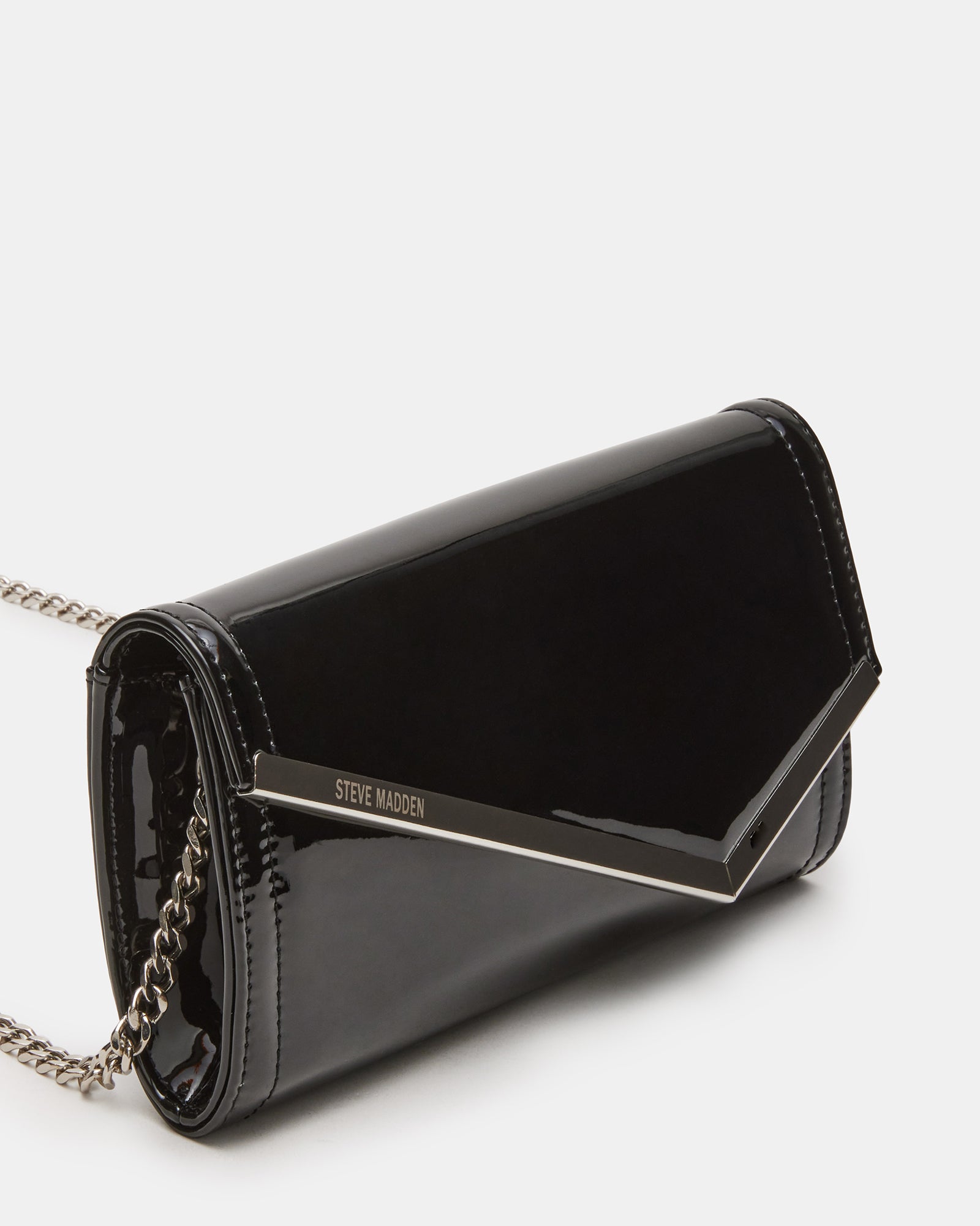 CLUTCHD BAG BLACK PATENT - SM REBOOTED