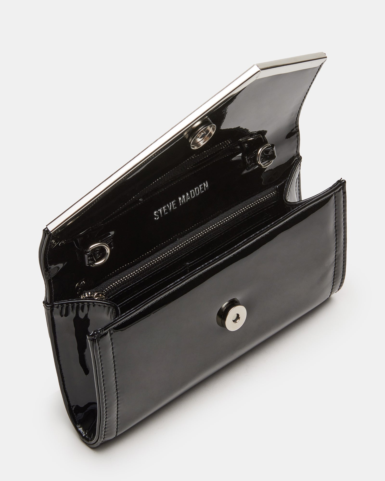 CLUTCHD BAG BLACK PATENT - SM REBOOTED