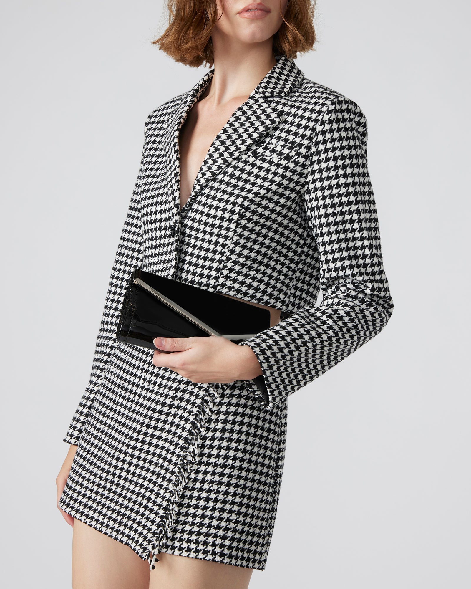 CLUTCHD BAG BLACK PATENT - SM REBOOTED