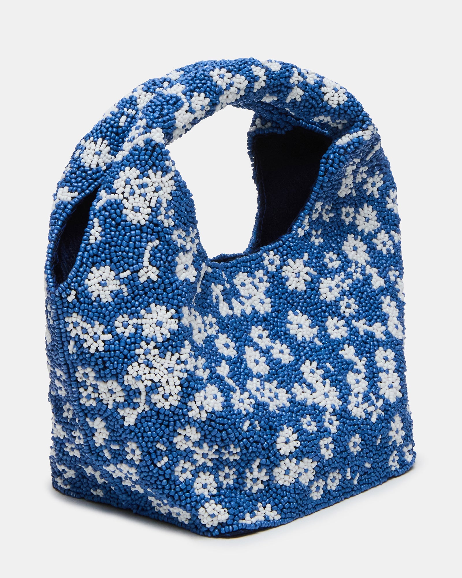 KINSLEY BEADED BAG BLUE MULTI