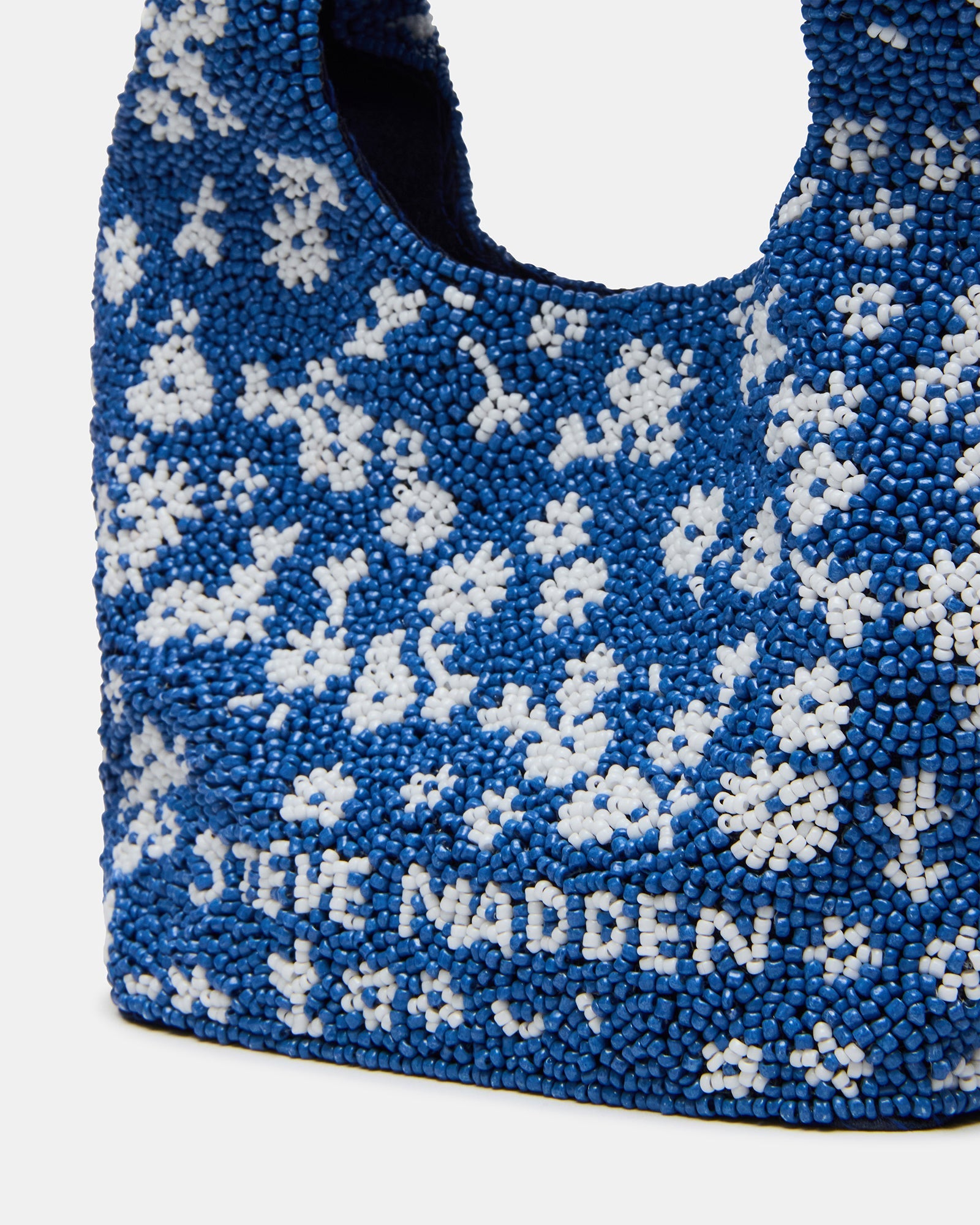 KINSLEY BEADED BAG BLUE MULTI