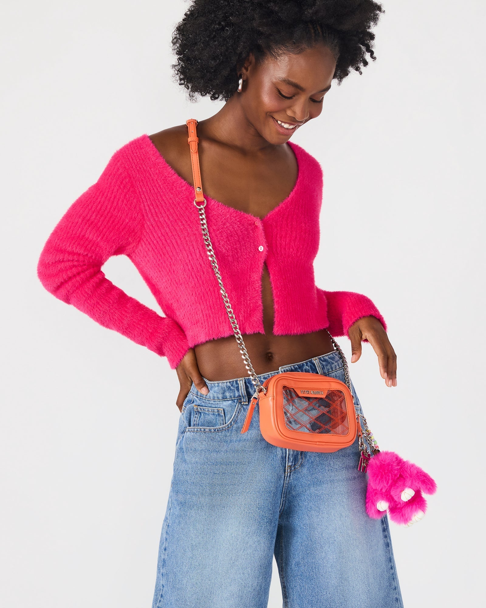 BUNNY BAG CHARM PINK