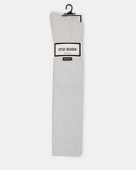 FALL 2 PACK MARLED KNEE HIGH SOCKS LIGHT GREY