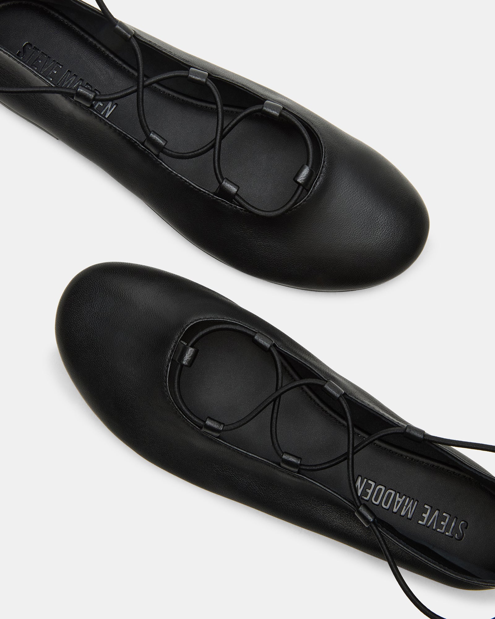 BOMBSHELL BLACK LEATHER