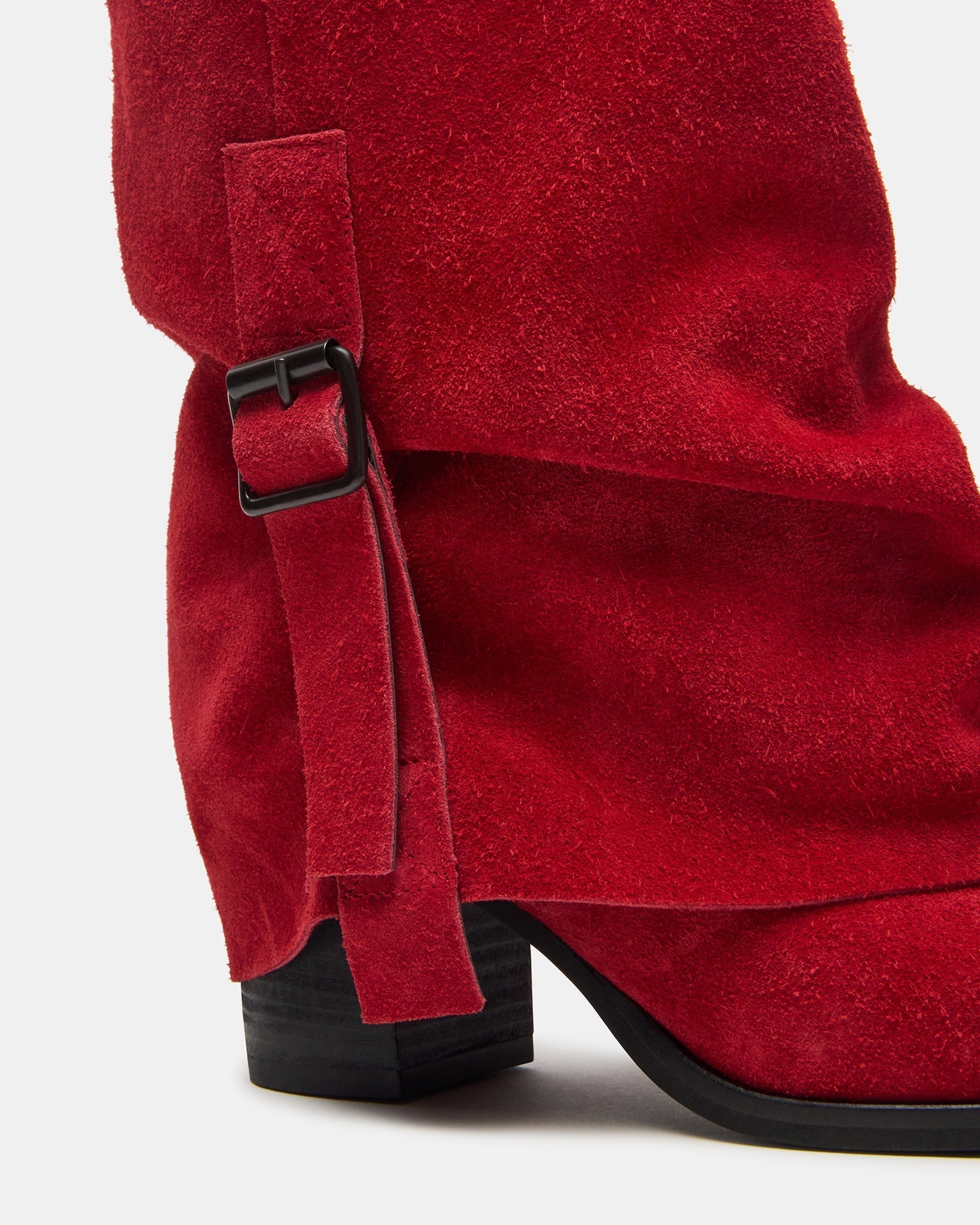BOZEMAN RED SUEDE