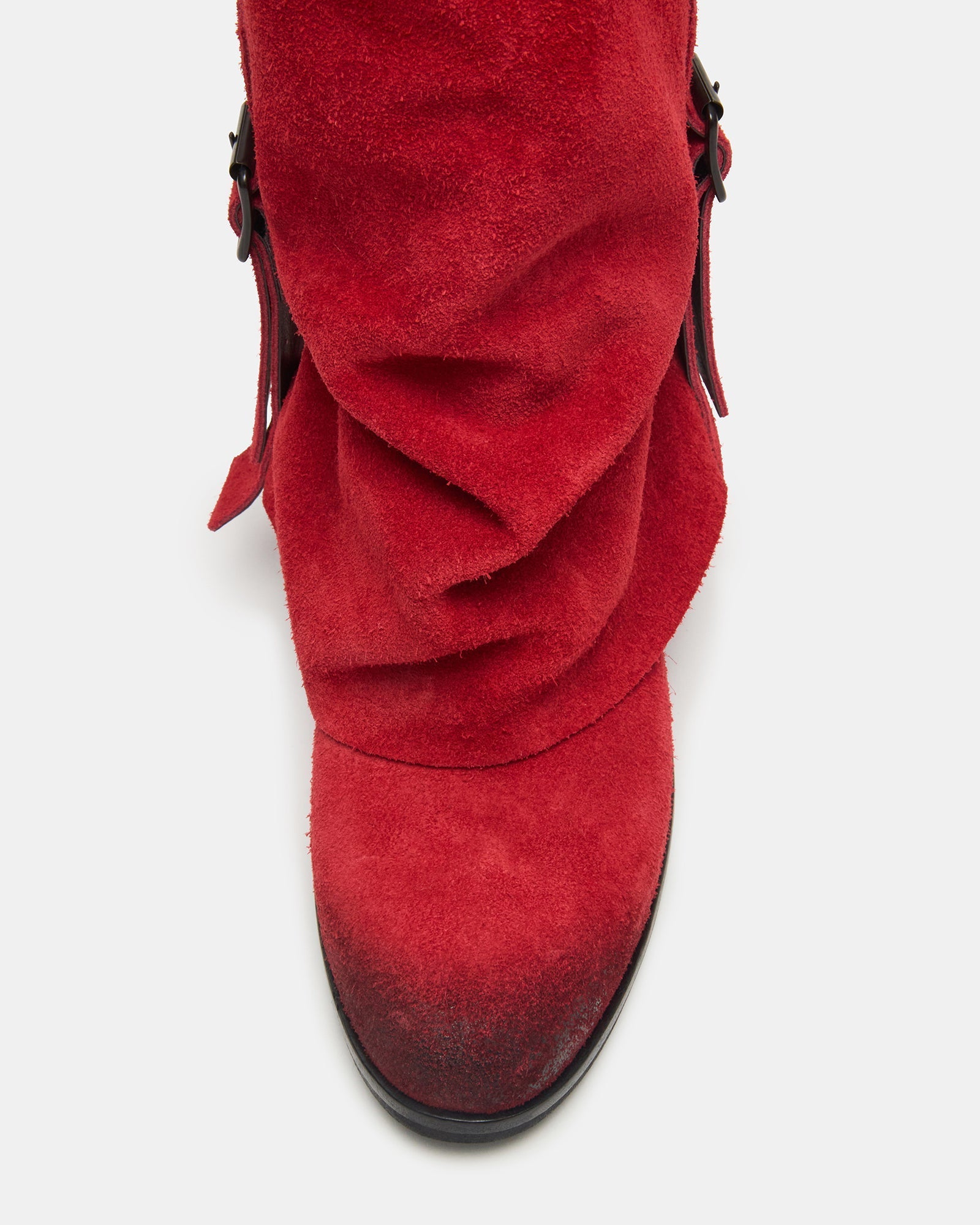 BOZEMAN RED SUEDE