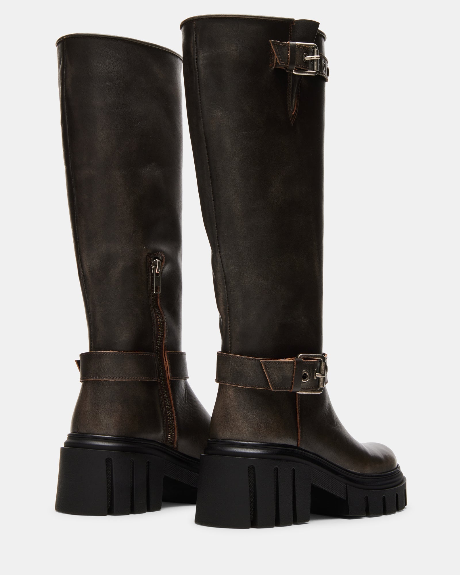 BRIGADE BROWN DISTRESSED