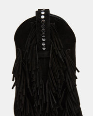 LANDMARK BLACK SUEDE