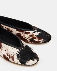 LENI BROWN COW PRINT