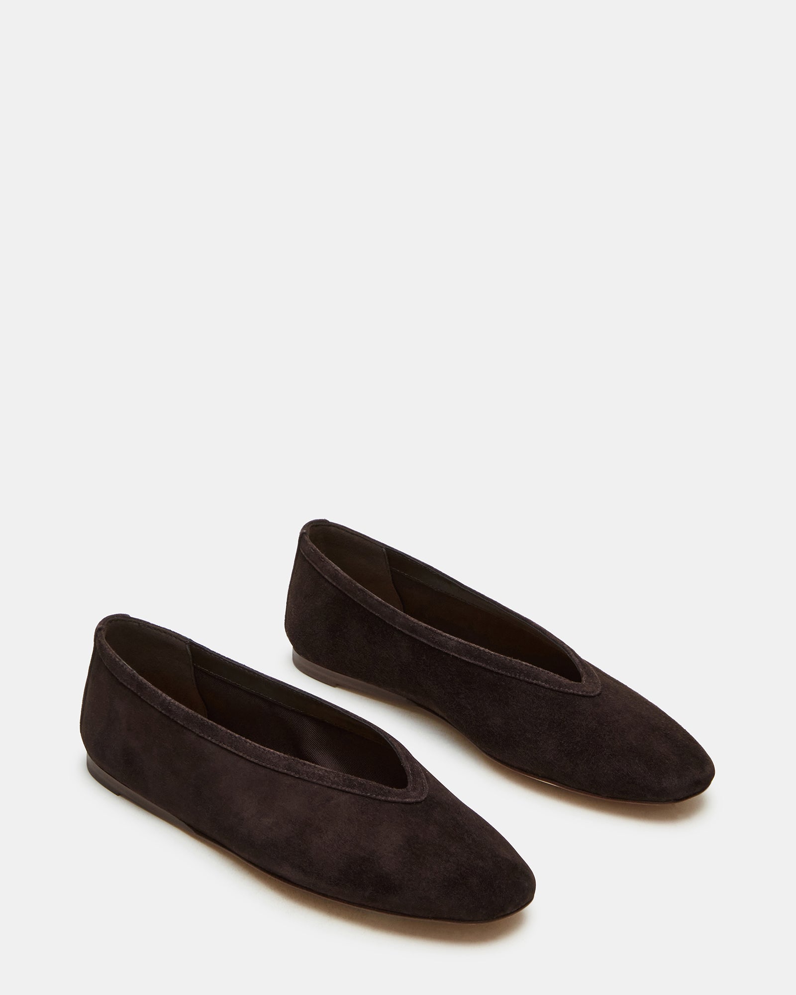 LENI FLAT AND HEIDEE BAG BROWN SUEDE BUNDLE