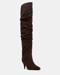LINGER BROWN SUEDE