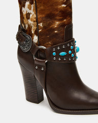 KOLT BROWN COW PRINT